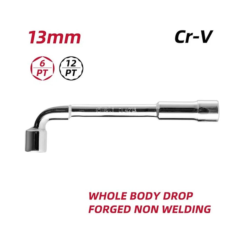 Chave soquete tipo T 5-13 mm Deli