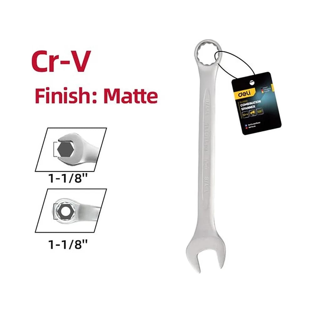 Chave combinada 1.1/8" Deli