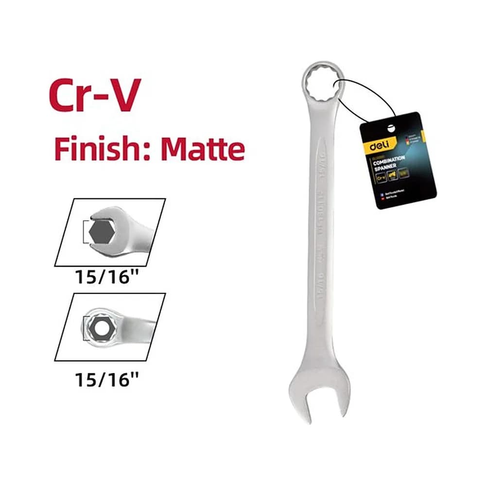 Chave combinada 15/16" Deli