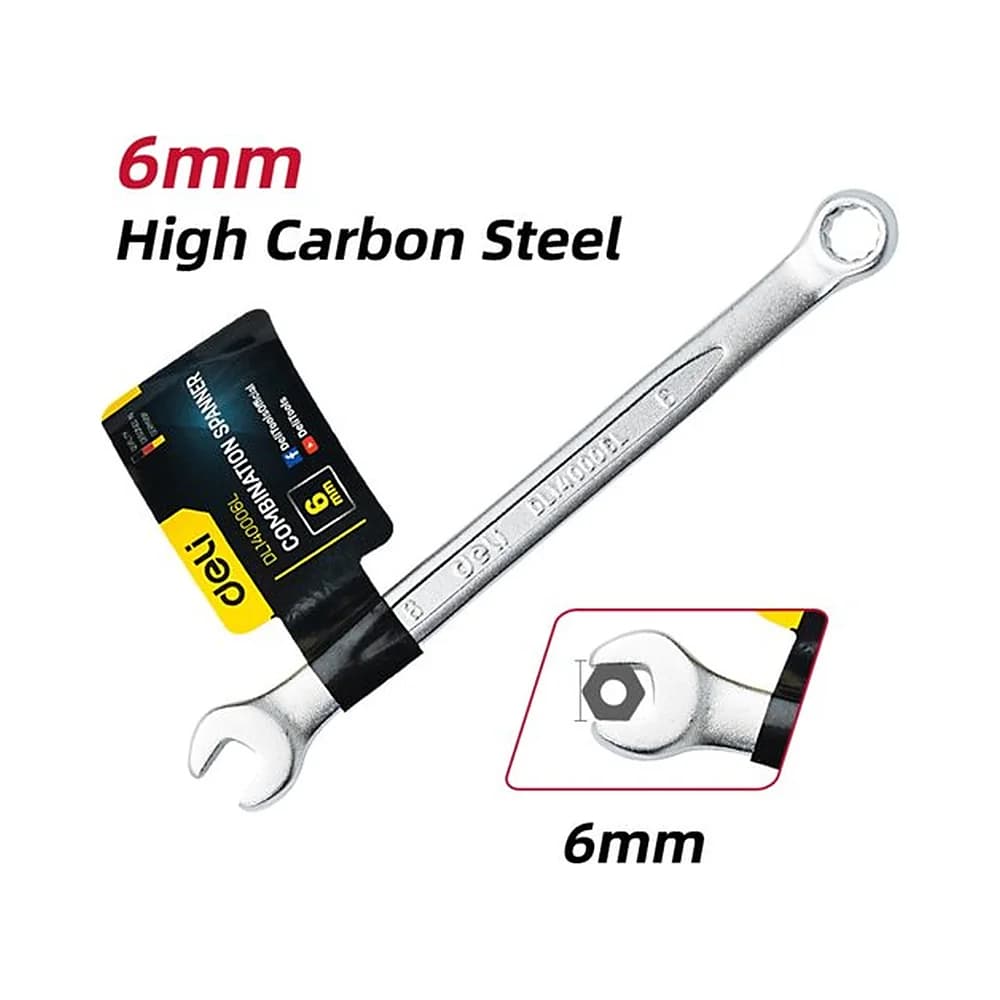Chave combinada 6mm Deli