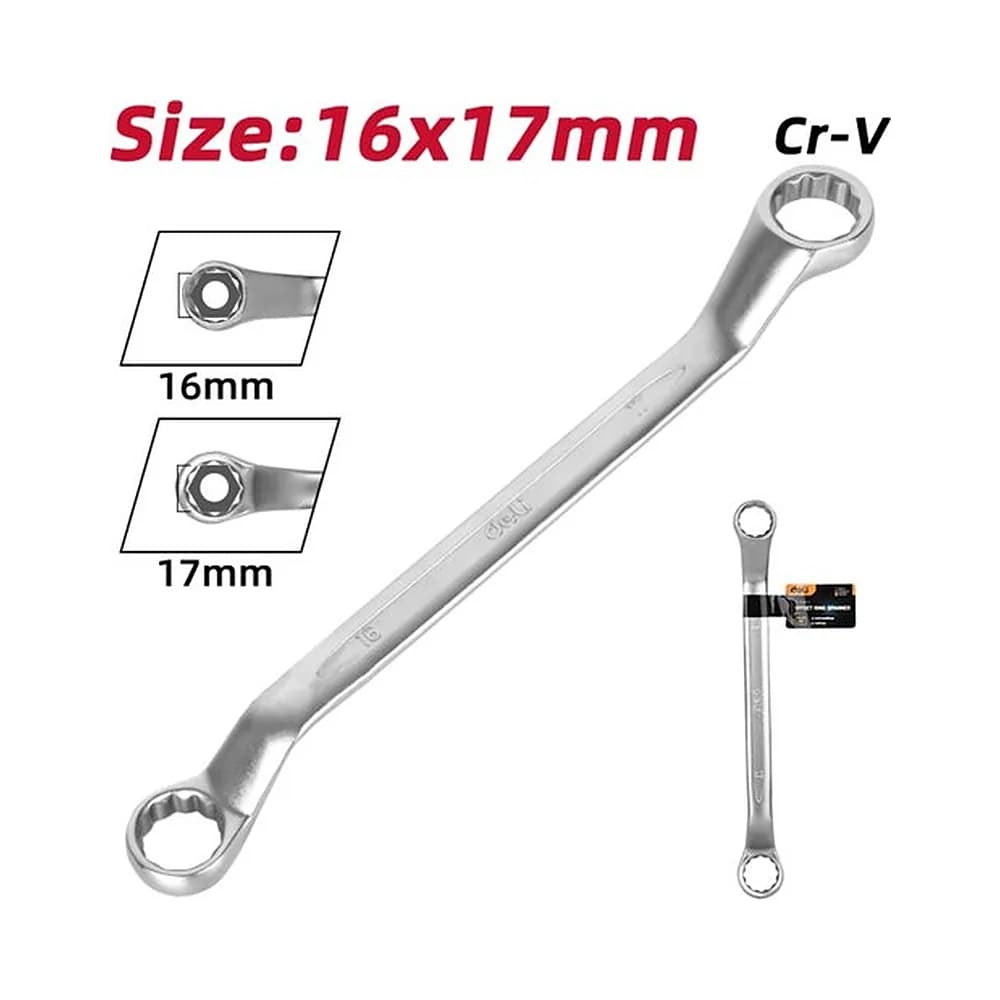 Chave estrela 16 x 17 mm Deli
